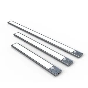 Cabinet Lights Motion Sensor Closet Wireless Magnetic For Kitchen USB-C Rechargeable PIR 3 Colors