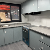 Maison conteneur modulaire de luxe de 20 pieds, studio préfabriqué pour jardin avec cuisine et salle de bain, pour patio, jardin, maison d'hôtes, bureau ou pod.