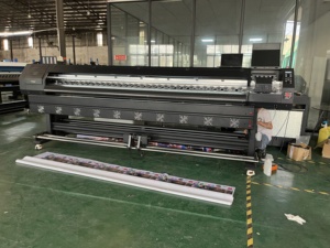Imprimante à jet d'encre d'imprimante éco-solvant grand Format de 3.2m avec traceur à jet d'encre en vinyle d'autocollant de bannière flexible à 4 têtes de I3200-E1 - Product Image 2