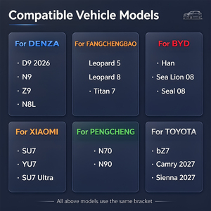 Sistema de Entretenimiento para Asientos Traseros NaviHua de Nuevo Diseño, Monitor de Reposacabezas para Auto con Pantalla Táctil Android Multi para BYD, Xiaomi, Denza, Toyota - Product Image 2