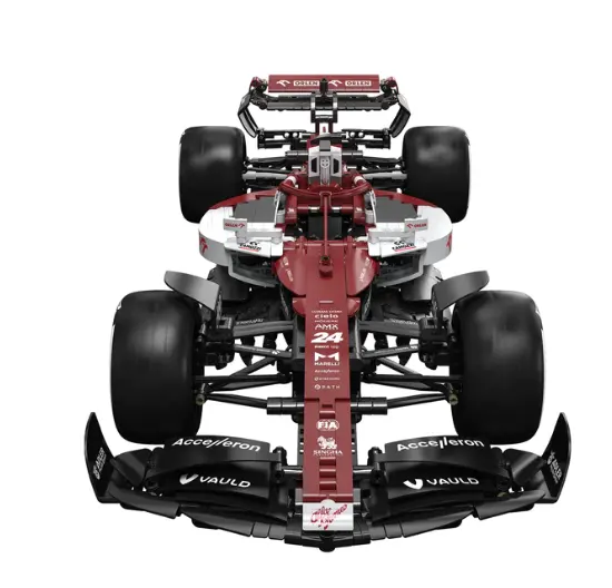 บล็อกตัวต่อของเล่นรถแข่งทำจาก F1อัลฟ่าโรมิโอ C55026W จาก cada