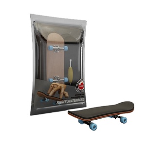 Mini-skateboard pour enfants en <span class=keywords><strong>bois</strong></span> d'érable, planche à roulettes pour doigts, plateau de 29 mm avec roulements - Product Image 2