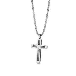 2018 Hot Selling Stainless Steel Men Gold Cross Pendant <b>Necklace</b> - Product Image 3