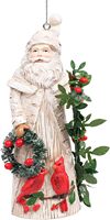 Ornements de Noël Père Noël pour la décoration suspendue de l'arbre, figurine décorative pour la maison