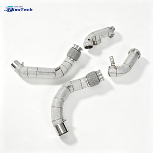 Tubo de Escape de Alto Rendimiento para BMW M8 F91 F92 F93 Competition S63 4.4T V8 Twin Turbo, Acero Inoxidable 304, Instalación Directa - Product Image 1