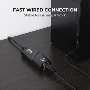 ขายดี USB3.0เครือข่ายแบบมีสายกิกะบิตอีเธอร์เน็ตอะแดปเตอร์10/100/1000 Mbps เดสก์ท็อปโน้ตบุ๊ค USB ภายนอก3.0แลนดองเกิล Wi-Fi RJ45 - Product Image 6