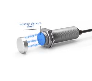 Interruptor de proximidad Reed serie GTRIC M18, 5-220V DC AC, sensor de proximidad magnético Reed de efecto Hall de 2 hilos - Product Image 3