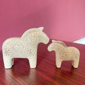 วัสดุไม้เปล่าสำหรับงาน DIY ระบายสี รูปสัตว์น่ารัก ของตกแต่งบ้าน ของตกแต่งโต๊ะทำงาน สีขาว ไม่ลงสี ดิบ - Product Image 6