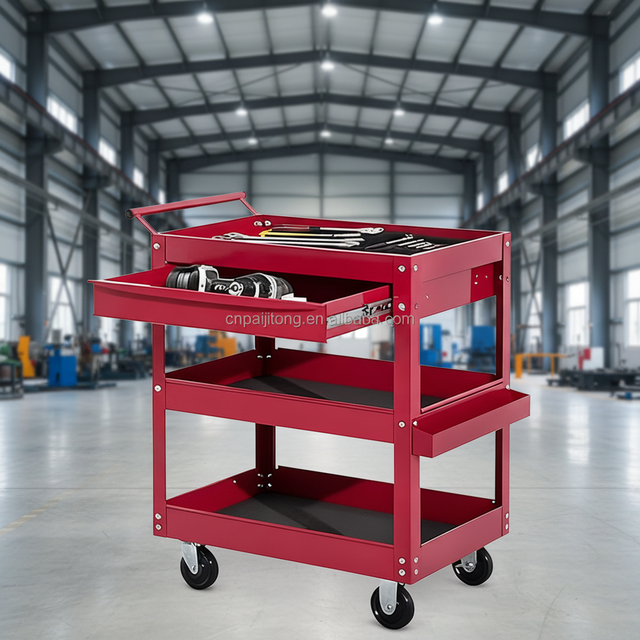 Professional Rolling Drawer Tool Chest Mobile Tool Trolley Tool Cart, Durable Powder Coated Anti-Corrosion Steel