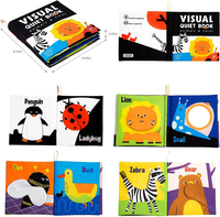 Jouets éducatifs sensoriels pour bébés espagnols, en tissu doux et gonflable, pour tout-petits, livre sensoriel silencieux pour enfants