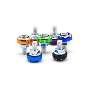 Tornillos de Aluminio Anodizado Ligeros, Pernos Decorativos para Automóviles y Motocicletas - Product Image 1