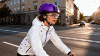 Casque de vélo urbain unisexe Billionsports modèle 108 léger en PC - Respirant, résistant aux chocs, durable, fermeture à boucle