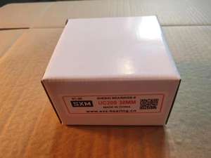 Sxm ตลับลูกปืนบล็อกเสาความแม่นยำสูงวัสดุเหล็กโครเมี่ยม UC208เครื่องจักรกลการเกษตร - Product Image 2