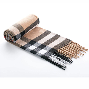 Cheap Promotional <strong>Wholesale</strong> <strong>Pashmina</strong> Plaid Checked Soft MenS Woman Winter Scarf Imitate Cashmere <strong>Wool</strong> Scarf <strong>Shawl</strong> - Product Image 4