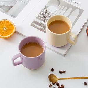 Tasse à café en porcelaine de style européen faite à la main, transfrontalière, souvenir, haute valeur esthétique, créative, personnalisable, compatible micro-ondes - Product Image 4