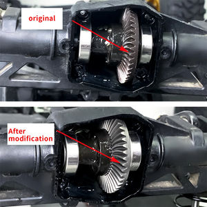 تقوية محور صلب 12T 43T 40CR لمحوري SCX6 AXI05000 wrongler AXI05001 Trail Honcho RC قطع غيار سيارات زاحفة - Product Image 3