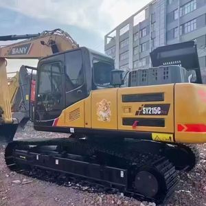รถขุดมือสอง SANY 215C 215 21T 20 ตัน คุณภาพจากจีน ปั๊มคุณภาพดี ราคาดีที่สุด ได้รับการรับรองมาตรฐาน CE เครื่องยนต์ Isuzu - Product Image 1