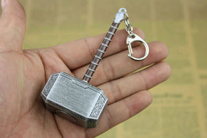 Marteau de Thor <span class=keywords><strong>Marvel</strong></span> <span class=keywords><strong>Avengers</strong></span>, qualité parfaite, marteau de Thor, porte-clés de 100 mm - Product Image 4