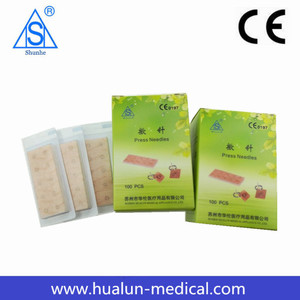 Aguja Intrauditiva Desechable Shunhe, Aguja <span class=keywords><strong>de</strong></span> Presión Tipo Thumbtack Estéril para Uso Clínico - Product Image 3
