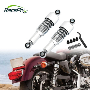 Amortiguador trasero de 267mm para motocicleta <span class=keywords><strong>Harley</strong></span> Sportster XL1200 883, muelle ajustable, Touring Road King, FLHR, <span class=keywords><strong>Dyna</strong></span> - Product Image 2