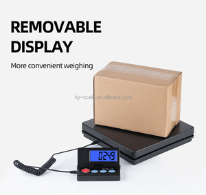 Piattaforma per bagagli elettronica digitale 50kg/1g bilancia bilance ABS panca Display LCD personalizzabile per spedizione pacchi uso postale - Product Image 2