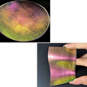 ผงสีมุกเมทัลลิก Chameleon Cross-Border Hot Metal Pearl Pigment พร้อมผงมุกแบบมุมเฉียง 10 กรัม สำหรับใช้กับพลาสติกและยาง - Product Image 2