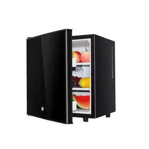 40 리터 폼 도어 미니 냉장고 호텔 객실 무소음 열전 잠금 장치가있는 소형 냉장고