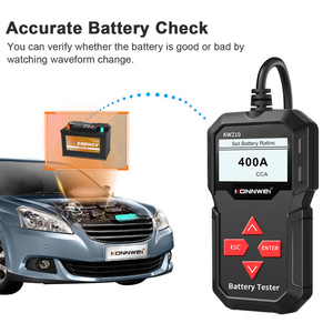KONNWEI – testeur de batterie de <span class=keywords><strong>voiture</strong></span>, analyseur de tension de batterie, Test de Charge, testeur de Charge, scanner de diagnostic automatique - Product Image 6