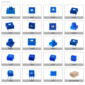 मूल <span class=keywords><strong>3323p</strong></span> परिशुद्धता ट्रिमर पोटेंशियोमीटर 3323 श्रृंखला 102 105 201 501 5k 25k 50k 250k 500k ohm समायोज्य - Product Image 5