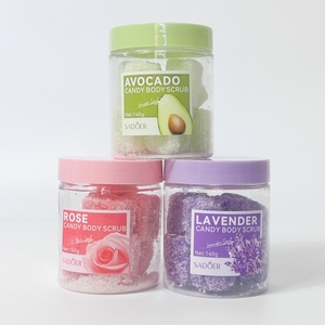 Gommages corporels en cubes de sucre de fruits biologiques végétaliens, exfoliants doux, très vendus, pour adoucir et éclaircir la peau, boule de sucre corporel à l'avocat - Product Image 2