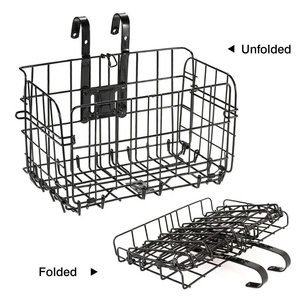 De Metal plegable <span class=keywords><strong>bicicleta</strong></span> cesta plegable frontal/trasero <span class=keywords><strong>bicicleta</strong></span> cesta de la <span class=keywords><strong>bicicleta</strong></span> <span class=keywords><strong>para</strong></span> <span class=keywords><strong>bicicleta</strong></span> de montaña - Product Image 6