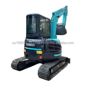 Excavadora Usada Kobelco SK55SR SK350, Modelo 2023, Motor de 5.5 Toneladas, Disponible en Stock, 95% Nueva, China - Product Image 1
