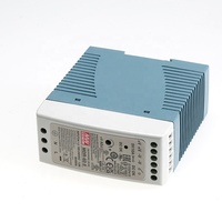 Alimentation industrielle Meanwell MDR-60-12V sur rail DIN, sortie unique 5V-24V 48V 60W, fréquence 50Hz, courant 5A/10A