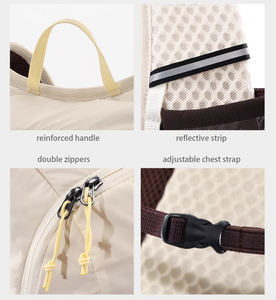 Wholesale Casual Lightweight Unisex Hiking Camping Mountaineering Daypack Zipper Water Resistant Nylon Outdoor <b>Backpack</b> - Product Image 3