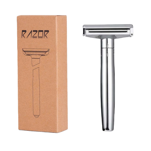 Factory <strong>Sale</strong> Stainless Steel Adjustable <strong>Double</strong> <strong>Edge</strong> Face Shaving Blades Men's Safety Shave <strong>Razors</strong> - Product Image 1