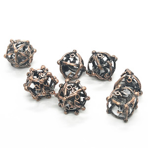 Bán Buôn Kim Loại Rỗng-Ra Mạ Skull Head <span class=keywords><strong>Dice</strong></span> Dnd Dungeons & Dragons Chạy Đội Hội Đồng Quản Trị Trò Chơi Đa-Mặt Dnd Kim Loại <span class=keywords><strong>Dice</strong></span> - Product Image 6