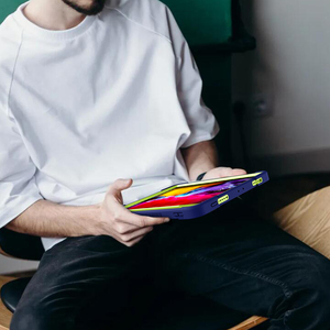 เคสแท็บเล็ตกันกระแทกพร้อมขาตั้งและช่องใส่ปากกาสำหรับ iPad Pro 11 นิ้ว ป้องกันสองชั้น สำหรับ iPad Air - Product Image 4