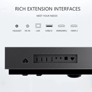<span class=keywords><strong>Fengmi</strong></span> <span class=keywords><strong>4K</strong></span> Cinema <span class=keywords><strong>Pro</strong></span> Proyector láser DLP sistema de cine en casa 2400ANSI 64GB TV de proyección ultracorta para el hogar / la of - Product Image 2