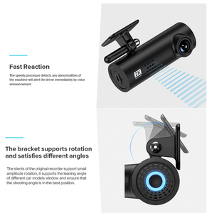 <strong>Super</strong> Capacitor Night Vision 360 Wide Angle Dash Cam Auto Full HD Type C Black Box <strong>Dvr</strong> Dashcam 2K Hidden Wifi Car Dash Camera - Product Image 4