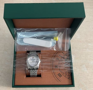 Montre mécanique classique DIY en acier inoxydable saphir 40MM 100ATM étanche, très populaire - Product Image 6