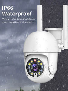 Cámara de Seguridad para el Hogar, con Visión Nocturna en Color, Seguimiento de Movimiento, Panorámica e Inclinación, para Exteriores, sin WIFI - Product Image 6