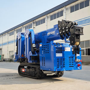 Mini grue araignée à chenilles, directement de l'usine |   Grues à flèche télescopique hydrauliques de 3 tonnes |   Recrutement de revendeurs - Product Image 4