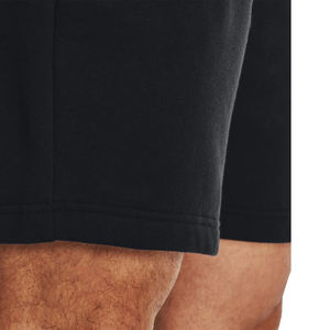 Pantalones cortos de felpa 100% algodón para hombre, lisos, a la venta, hechos a medida, ecológicos, informales, de color sólido. - Product Image 3