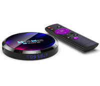 TV Box 4K Android 13 OEM/ODM Quad-core H96 Max RK3528 32GB 4GB RAM 100M Lan Wi-Fi de Doble Banda