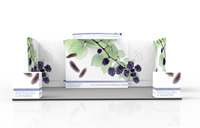 Support de stand d'affichage modulaire portatif fait sur commande de salon commercial de 10x20ft