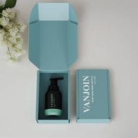 Boîtes cadeaux personnalisées à couvercle rabattable en gros, parfaites pour le branding des produits de soins personnels, boîte cadeau haut de gamme pour flacon de savon liquide