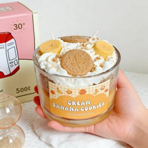 Wholesale Handmade Dessert Shaped Scented Soy Wax <b>Candle</b> Patisserie Novelty Home Decor Holiday Valentine's <b>Wedding</b> Party - Product Image 6