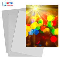 Buena calidad personalizar DIY sublimación impresión en blanco hoja de aluminio panel de fotos hoja de metal de aluminio