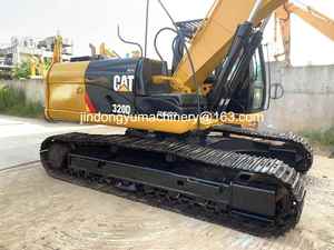 Excavatrice CAT 320D d'occasion d'origine japonaise, faible nombre d'heures de travail, usine d'excavatrices CAT d'occasion - Product Image 3