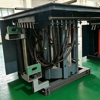 Four à induction de 400 kW et 3 tonnes pour la fusion de l'acier - Vente flash